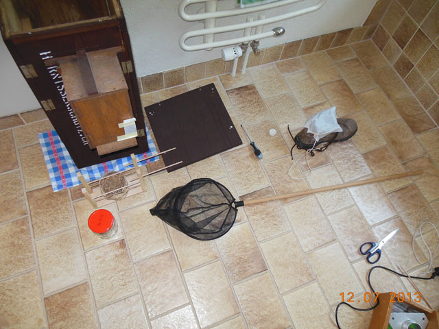 Hornissennest aus Wanderschuh vereint mit HR4-2013